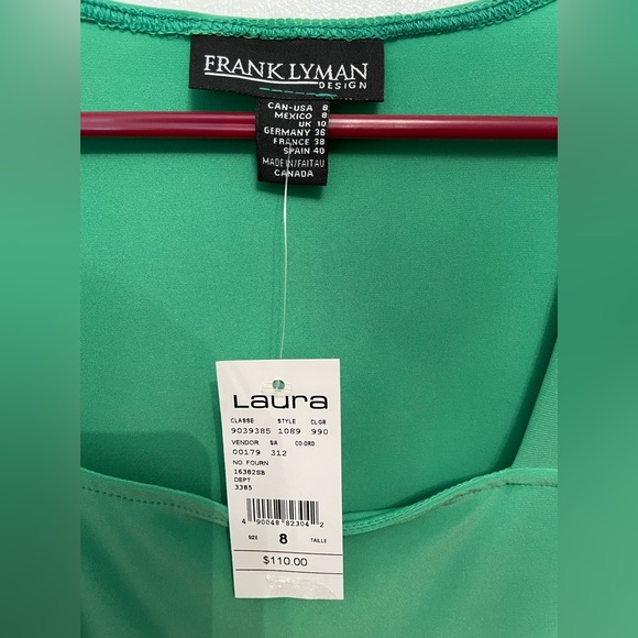 Frank Lyman sleeveless top in size 8, Green colour Brand new with tag 🥰 … - Picture 3 of 6